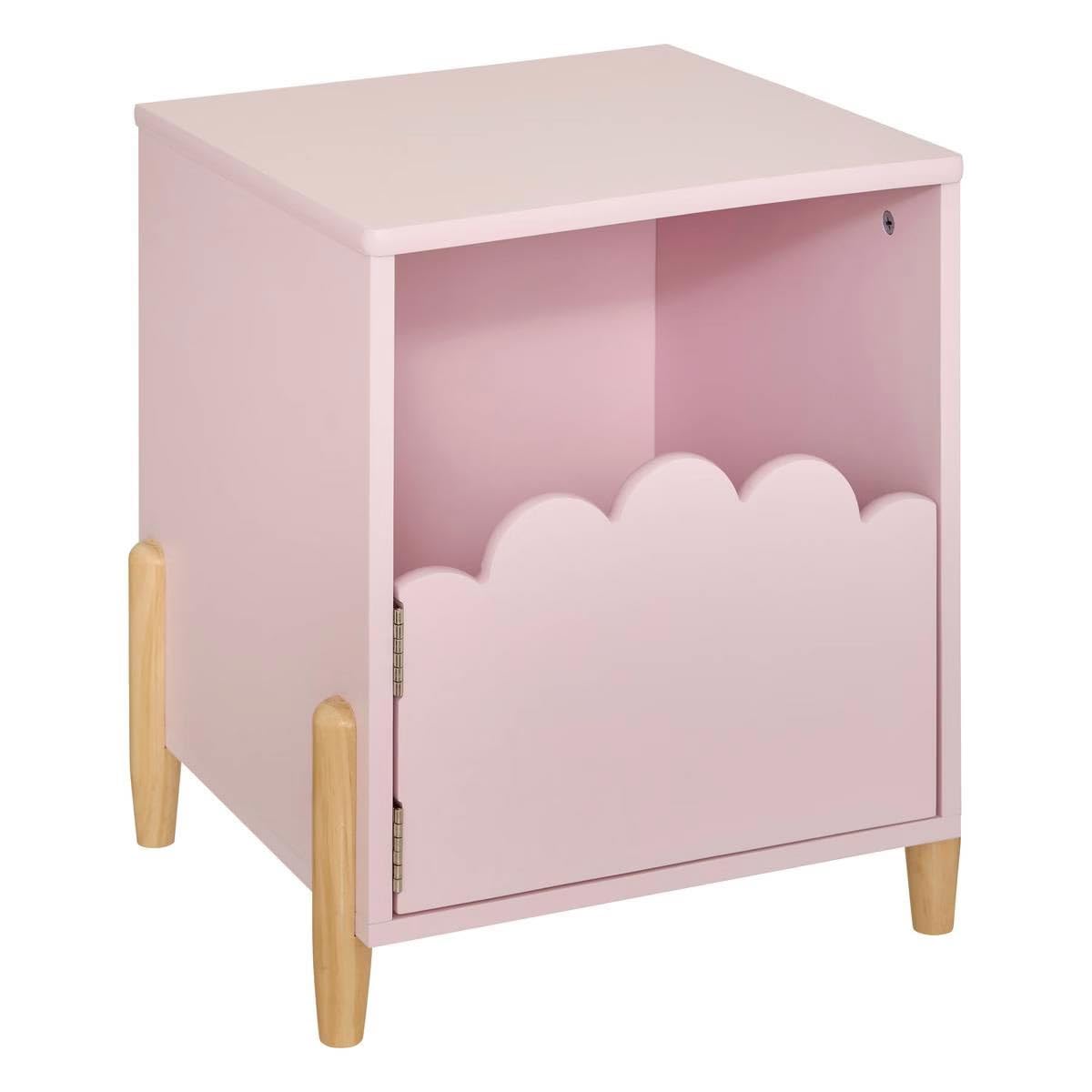 Paris Prix Atmosphera for Kids - Table de Chevet Enfant Douceur 40cm Rose