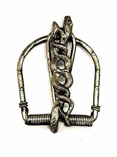Pince à billets argent antique fait main style artisanal chic