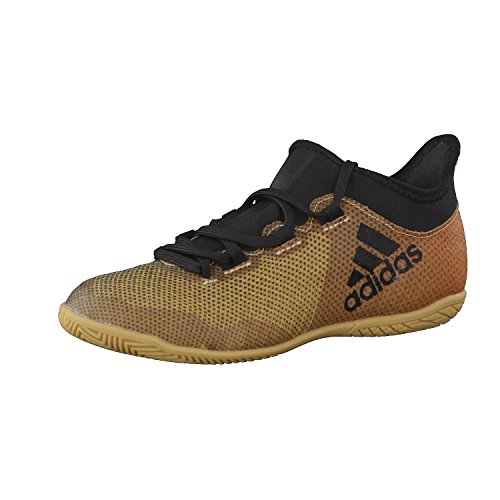 Adidas X Tango 17.3 In J, Zapatillas de fútbol Sala Unisex Adulto, Amarillo (Ormetr/Negbas/Rojsol 000), 38 2/3 EU