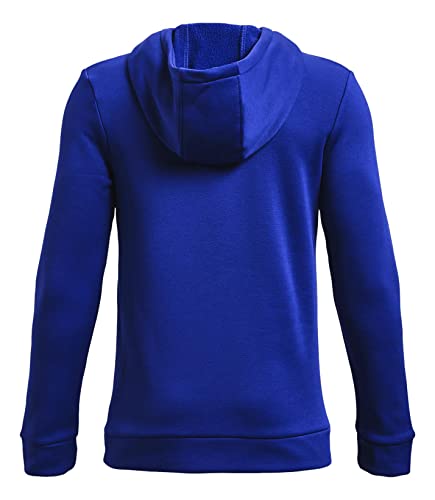 Under Armour Boys Fleece Hoodie (as1, alpha, l, regular, Royal Blue/White, Large)2