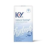 K-Y Natural Feeling with Hyaluronic Acid, Moisturizing Water Based Formula Free from Fragrances, 1.69 Fl Oz