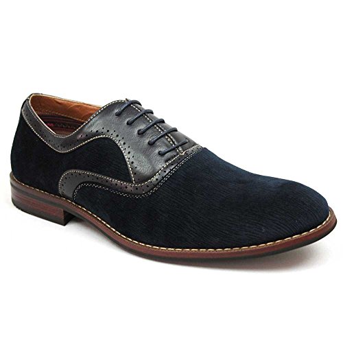 Ferro Aldo New Men's Round Toe Velvet Corduroy Lace up Denim Friendly 19513l