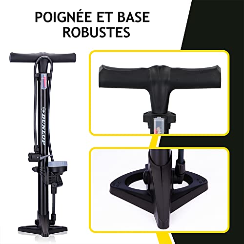 BAKAJI Pompa Gonfiatore per Bicicletta Manuale con...