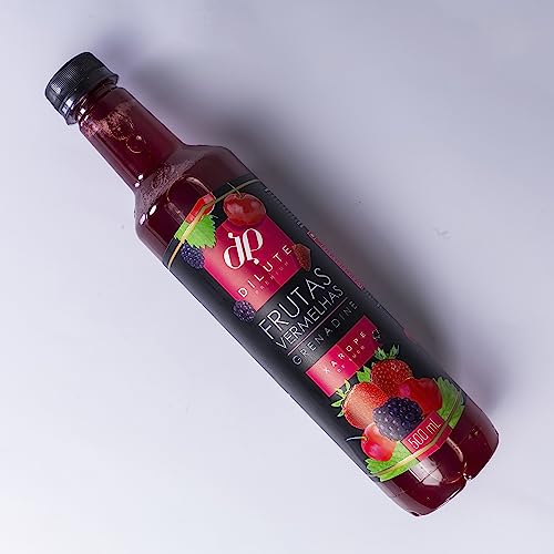 Xarope Dilute, Frutas Vermelhas, 500 Ml
