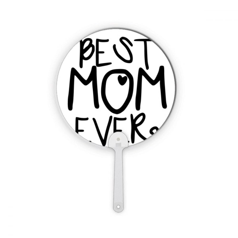 Décoration ronde Best Mom Ever pour célébrer la plus belle des Fêtes des Mères