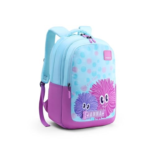 Image of American Tourister Ollie 4.0 Xl 01 G.C.Blu, Extra Large School Backpack, Age 8-12 Years, 3 Compartments,3D Glasses Inside - Atplayunique 32.5 Ltrs Capacity - Girls