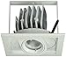 WAC Lighting MT-5LD125T-S927-WT Trims for 1 Light Tesla LED Multiple Spot, 2700K, 90 Circuit