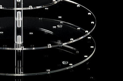 image for YestBuy Cake Pop Display Stand, 30 Hole Cake Pop Holder , 3 Tiered Lol