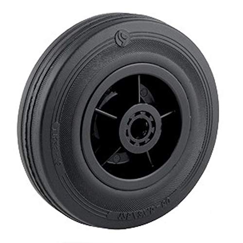 Ruota in gomma piena standard, corpo in plastica, Ø 160 x 40 Alesage 20-81400086