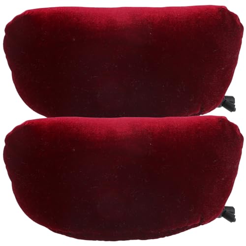 COLLBATH 1 Pair Underarm Crutch Mat Padded Cushion Red Useful Arm Support Cotton Sponge Armpit Crutch Mat