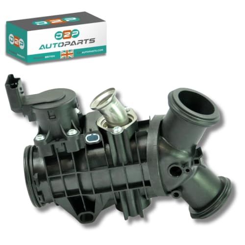 Image of D2P Throttle Body Compatible With 10-16 Landrover Discovery 4 L319, 17-23 Landrover Discovery 5 L462, 13-23 Range Rover L405 Replaces LR078546