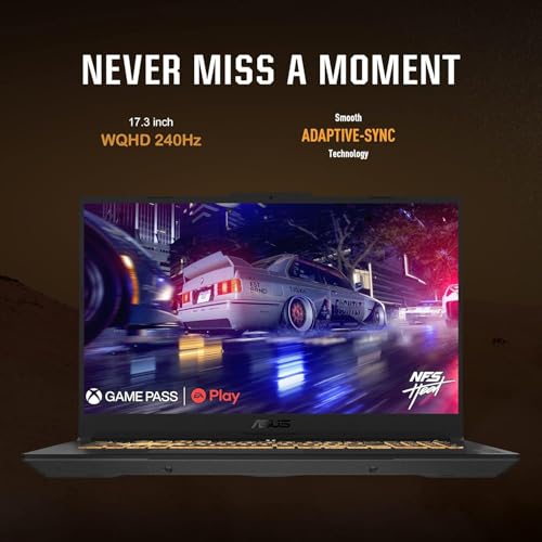 TUF Gaming F17 Laptop, 17.3" 240Hz FHD, Intel i7-13620H (Beat i9-12900), GeForce RTX 4070, 64GB DDR5, 4TB SSD, Tastiera retroilluminata, Windows 11 Pro & MS Office Pro Lifetime - Notebook - Immagine 4