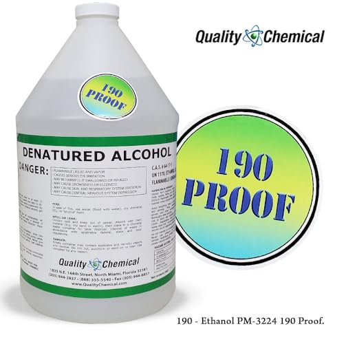 Quality Chemical Denatured Alcohol 190-1 Gallon (128 oz.) - Thumbnail 4