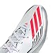 Adidas Unisex-Adult F50 Messi League Firm Ground/Multi Ground, White/Lucid Red/Silver Metallic, 9