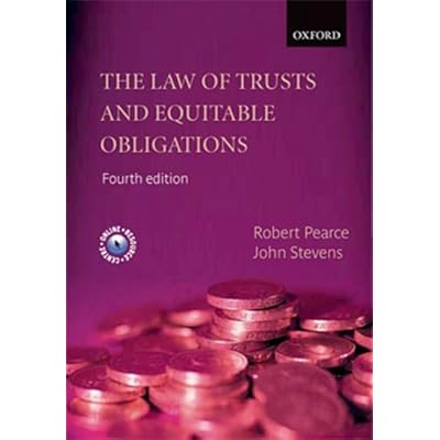 The Law of Trusts and Equitable Obligations