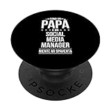 Photo Gallery sono un papà e un social media manager | regalo papà popsockets popgrip intercambiabile Photo Gallery sono un papà e un social media manager | regalo papà popsockets popgrip intercambiabile