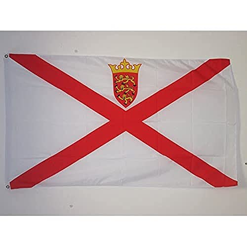 Image of AZ FLAG Royal Standard of Jordan Flag 3' x 5' for a pole - Jordanian Kingdom flags 90 x 150 cm - Banner 3x5 ft with hole