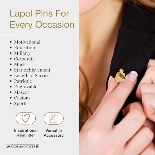 Image of SHOP AWARDS AND GIFTS EP Series Academic Honors 5 /8 Inch Lapel Pins