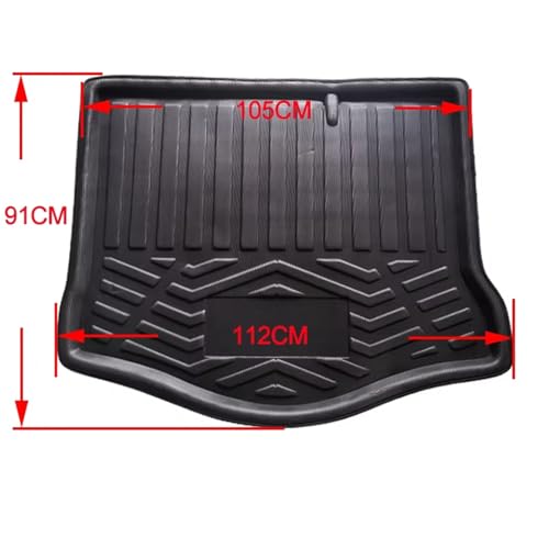 Tapis de coffre pour Ford Focus MK2 MK2.5 Hatchback de 2005 à 2011 - 2
