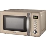 Beko MOC20200C Solo Retro Mikrowelle 20 l 800 W – cremefarben