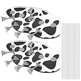 GRADENEVE 2個 アクリル製ネイルホルダー 接着パテ粒 丈夫で使いやすい甲托ネイルスタンド