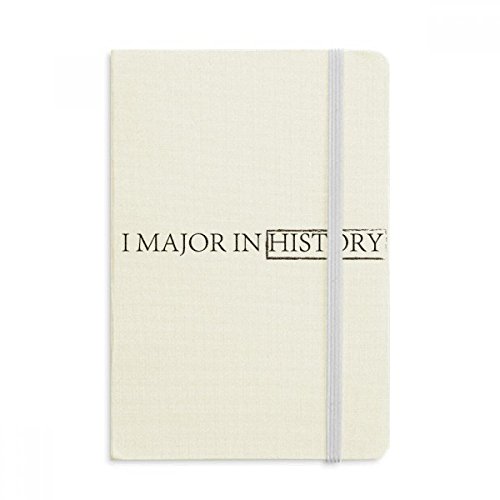 Notebook A5 I majeur histoire en tissu premium avec couverture rigide