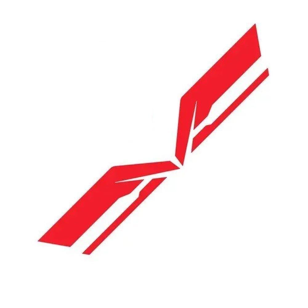 Car Fender Wheel Brows Stickers Vehicle Body Decoration(Red)