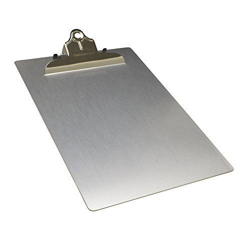 Preisvergleich Produktbild SAUNDERS 22517 Klemmbrett, Aluminium, mit Hngeloch, silber