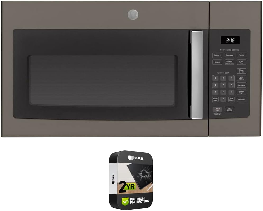 GE 1.6 Cu. Ft. Over-the-Range Microwave Oven Slate