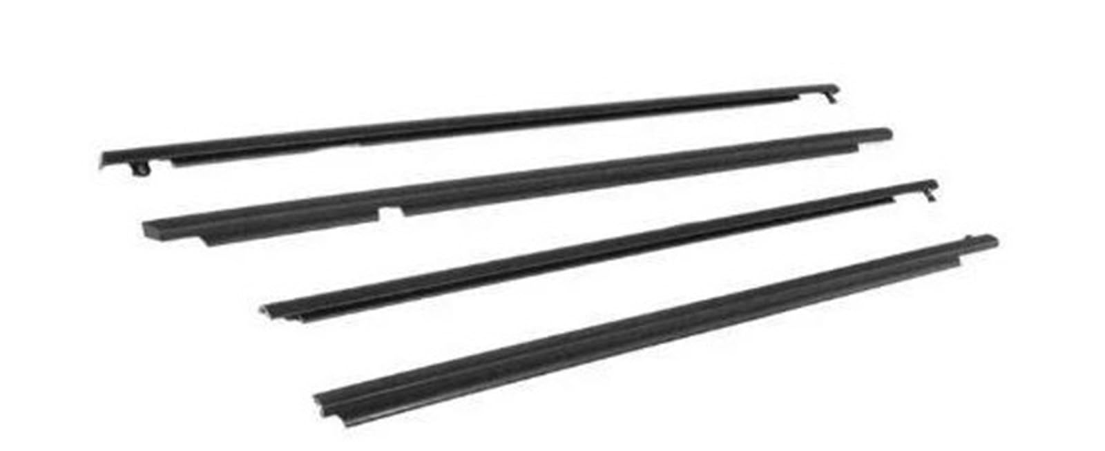Guarnizione per portiera auto 4 Pezzi Di Guarnizione In Gomma Per Finestrini Esterni Per Toyota Per RAV4 Per RAV-4 2009-2012 75720-0R020 Striscia Protettiva In Vetro Striscia Protettiva Vetri Vetro