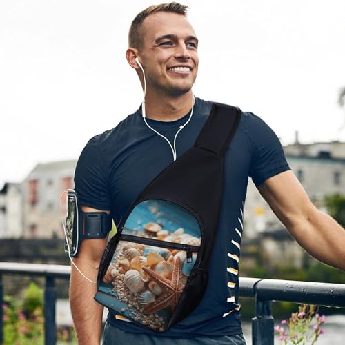 Morrales de senderismo crossbody para mujer y hombre miniatura 3