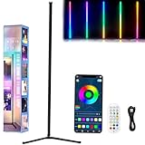 【Telecomando, Controllo App】: regola la luminosità e la temperatura del colore (2700K-6500K) tramite telecomando Bluetooth o app. Costruito con materiali antiossidanti per prestazioni di lunga durata