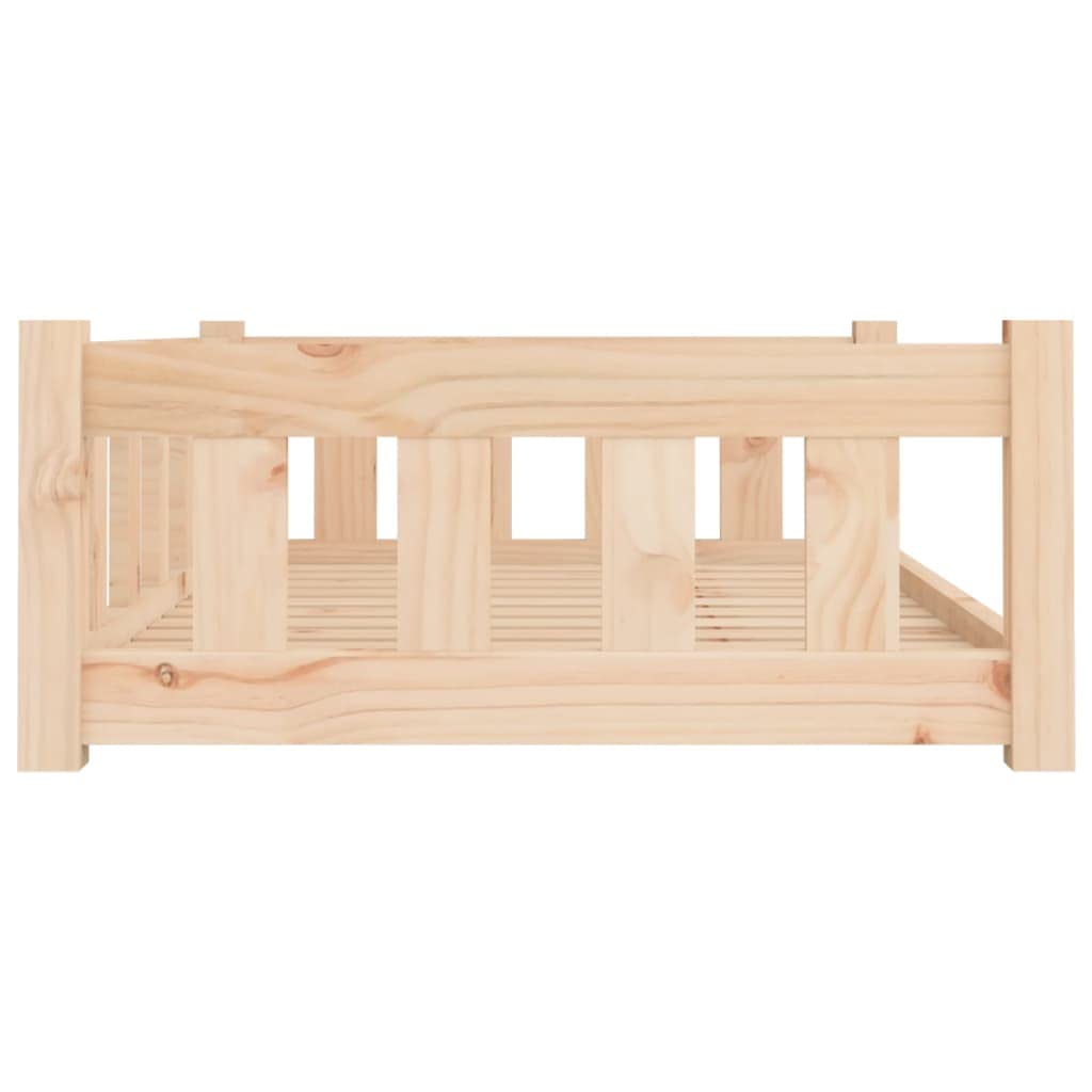 Homgoday Cuia per Cani 95,5x65,5x28 cm in Legno Massello di Pino, Gabbia Cane Gabbia per Cani da Interno Kennel per Cani Gabbie per Cani Recinto per Cani da Esterno f