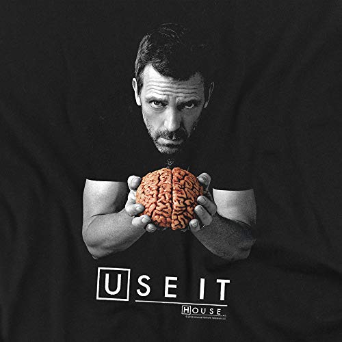 Nbc Use It - House M.d. Adult T-Shirt, Small Black #TOP1