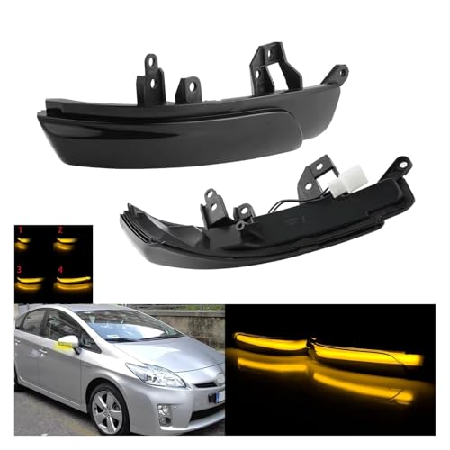 Espejo retrovisor luz indicadora LED de alta precisión para Toyota 2009-2015 2