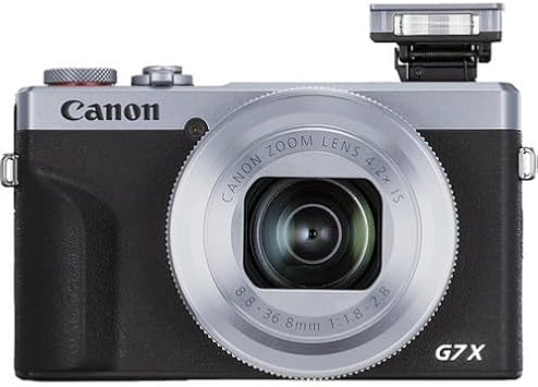 Canon PowerShot G7X Mark III Digital Camera with 4.2X Optical Zoom Lens (Silver) International Model