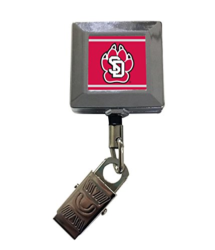 South Dakota Coyotes 2-Pack Retractable Badge Holder Officially Licensed Collegiate Product
