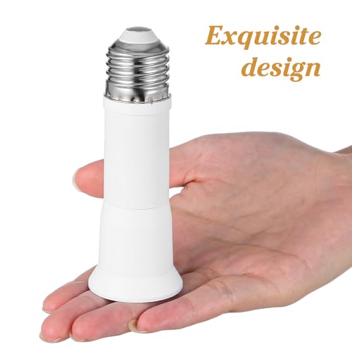 Convertidor de enchufe E27 Alipis extensible en pack de 2 piezas para bombillas de luz estándar 4