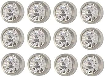 Studex Stainless Steel Bezel Setting with 4MM April Crystal Ear Piercing Stud Dozen