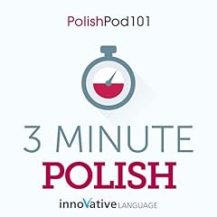 Page de couverture de 3-Minute Polish - 25 Lesson Series Audiobook
