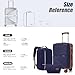 Eeeza Luggage Sets 3 Piece, Suitcases with Wheels, ABS Hard Case Luggage with TSA Lock Spinner Wheels, Carry On Luggage Set (20inch)