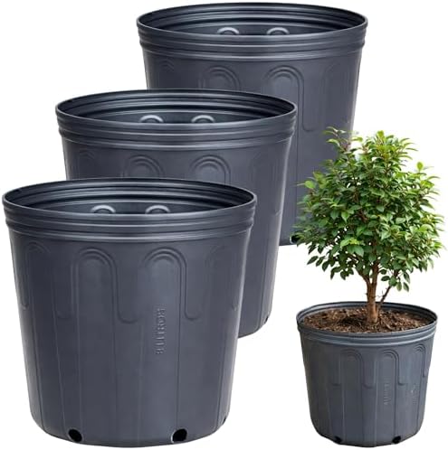 Kit 3 Vaso Embalagem 8 Litros Flexível para Árvores Frutíferas, O...