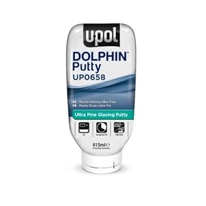 U-POL 0658 Dolphin Putty, Beige, 615 ml Bottle