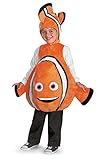 This little clownfish is as cute as can be wearing the Disney Finding Nemo Deluxe Child Toddler Costume.