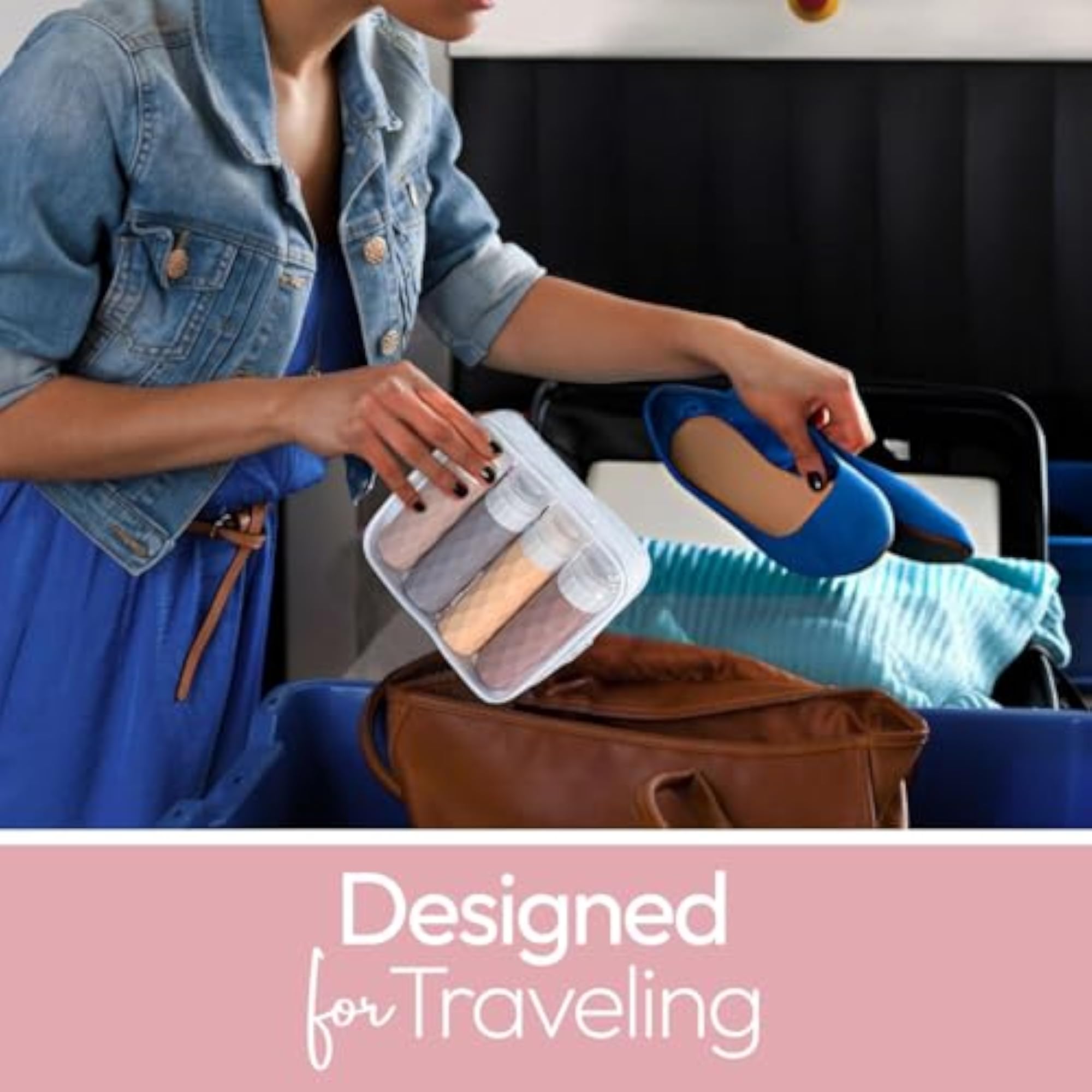 Toiletries Travel Bottles, CAA Approved 90ml