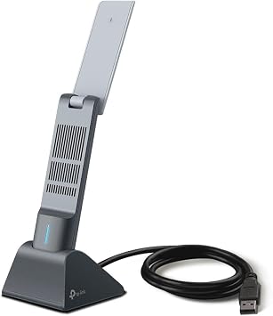TP-Link Archer TX20UH, AX1800 High Gain Wireless USB Adapter, 1.2 meters USB 3.0 cable, Beamforming Technology, MU-MIMO, Low Latency Gaming Experience, WPA3, Easy Installation