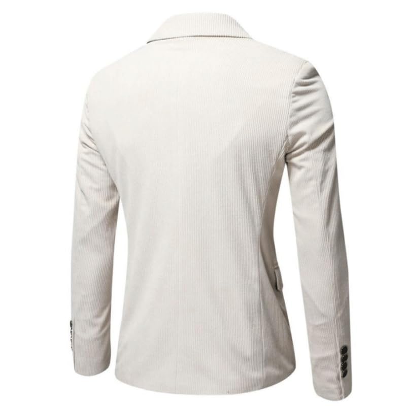 Casual Blazers Men's Corduroy Casual Blazers Sport Coat Classic Fit One Button Lightweight Suit Jacket Western Sport Coats2