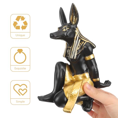 Support à vin Anubis noir, le cadeau déco idéal pour les passionnés - 6