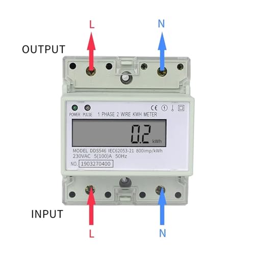 Compteur d'énergie électrique monophasé pour identifier les consommations fantômes - 2