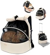 Amazon.co.jp: ibiyaya FC2462 猫 犬 ペットリュック 3WAY 90°開口